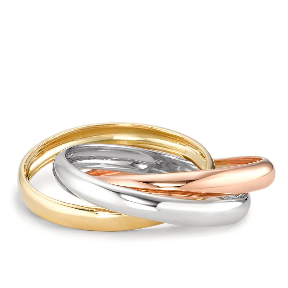 Anello Oro bianco 750/18 carati, Oro giallo 750/18 carati, Oro rosso 750/18 carati - Image 2