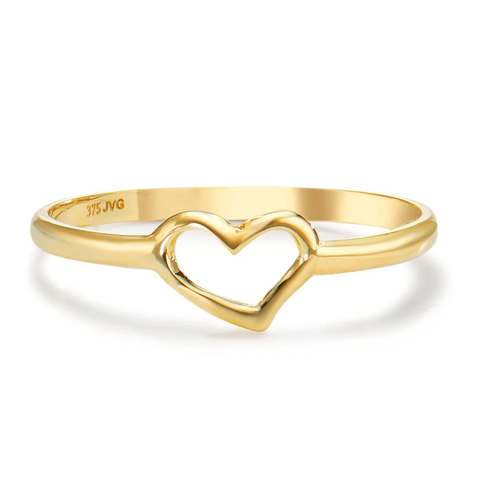 Anello Oro giallo 375/9K Cuore Ø5 mm - Image 2