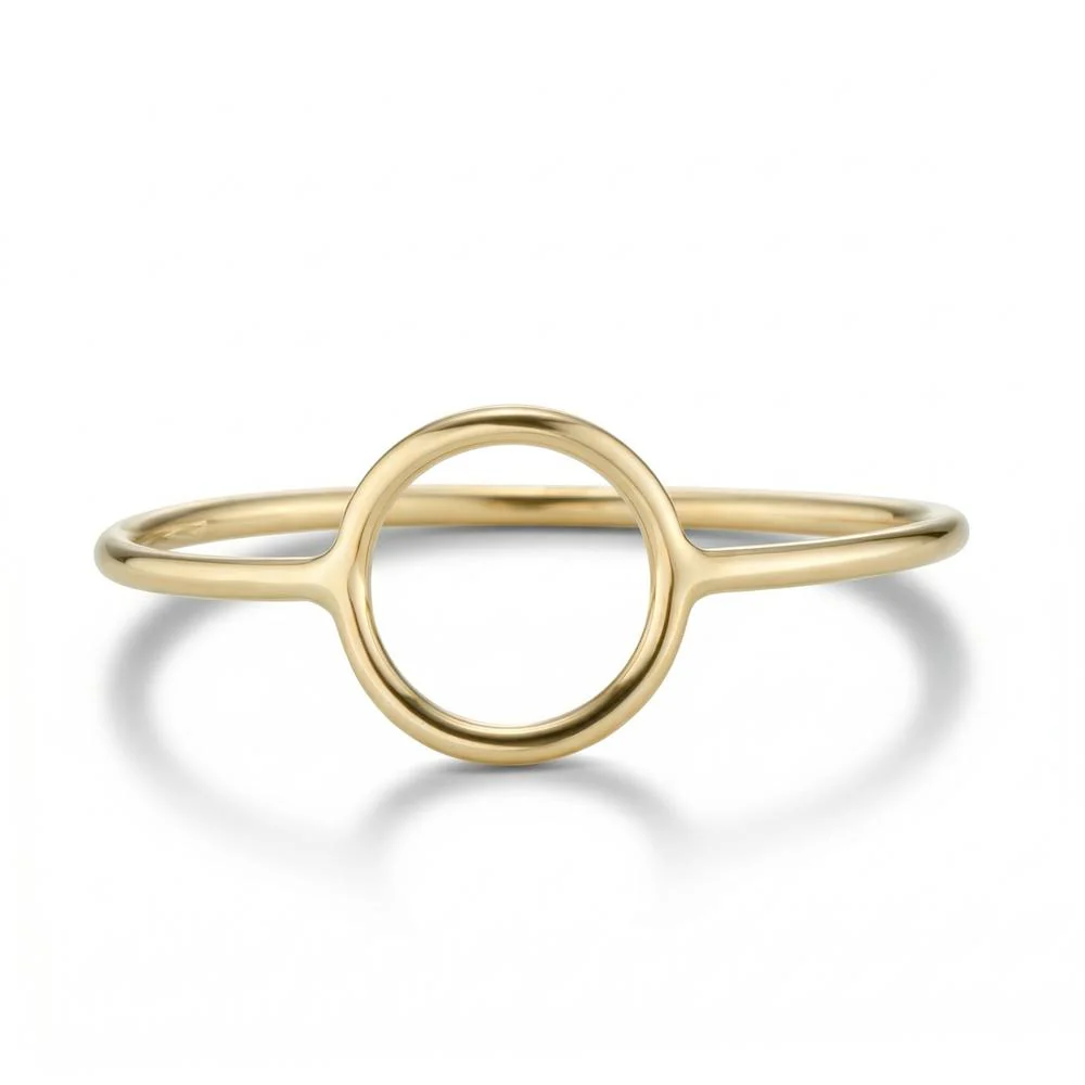 Anello Oro giallo 375/9K Ø7 mm - Image 2