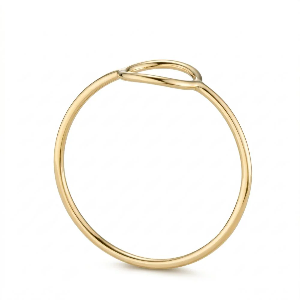 Anello Oro giallo 375/9K Ø7 mm - Image 3