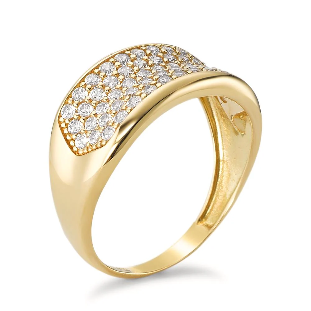 Anello Oro giallo 750/18 carati Zirconia - Image 3