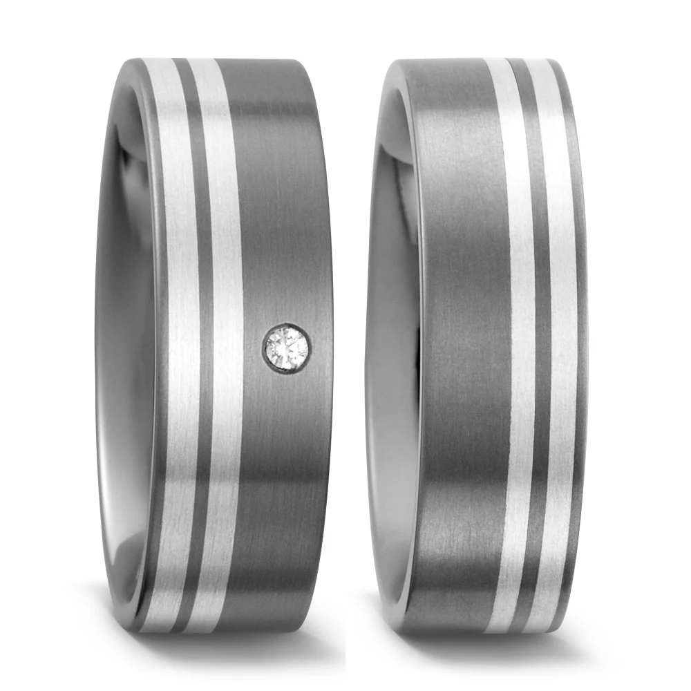 Anello Titanio, Argento - Image 3