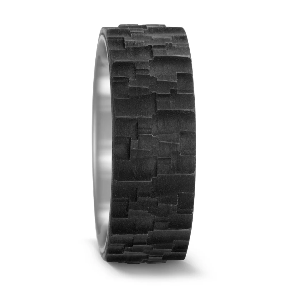 Anello Titanio, Carbonio