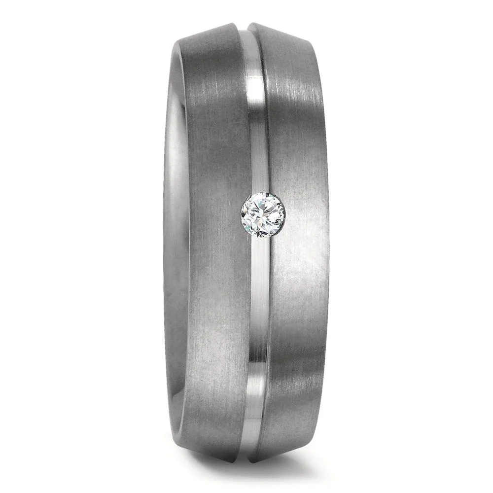 Anello Titanio Zirconia
