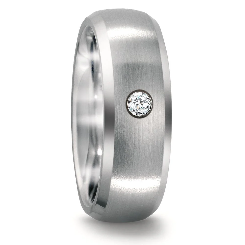 Anello Titanio Zirconia