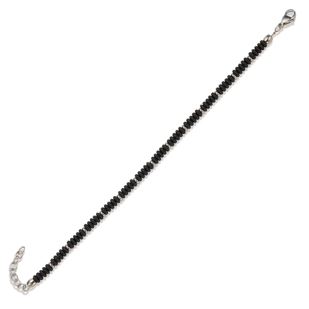 Bracciale Acciaio inossidabile Ematite rivestimento IP 19-22 cm Ø4.7 mm - Image 2