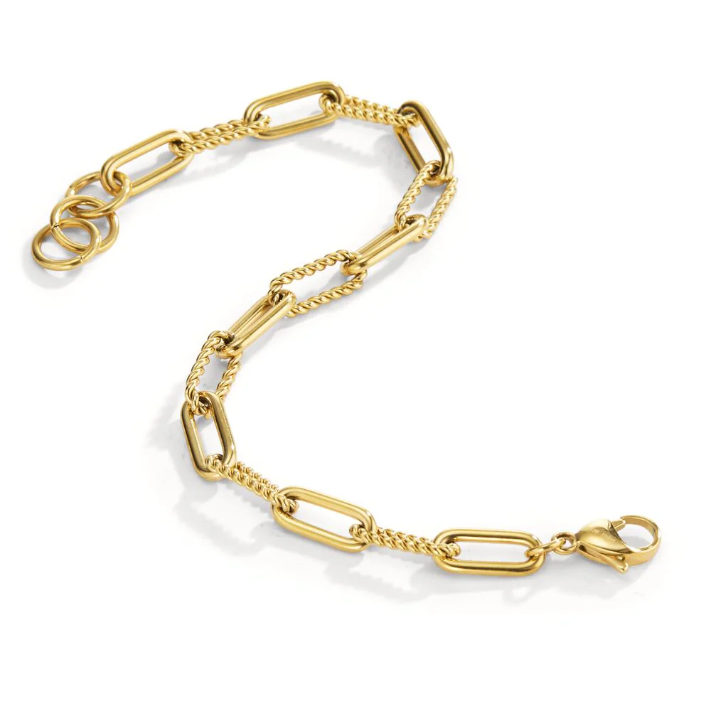 Bracciale Acciaio inossidabile giallo rivestimento IP - Image 2