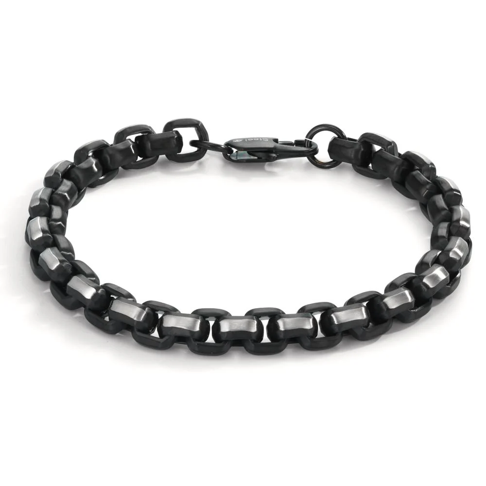 Bracciale Acciaio inossidabile nero rivestimento IP