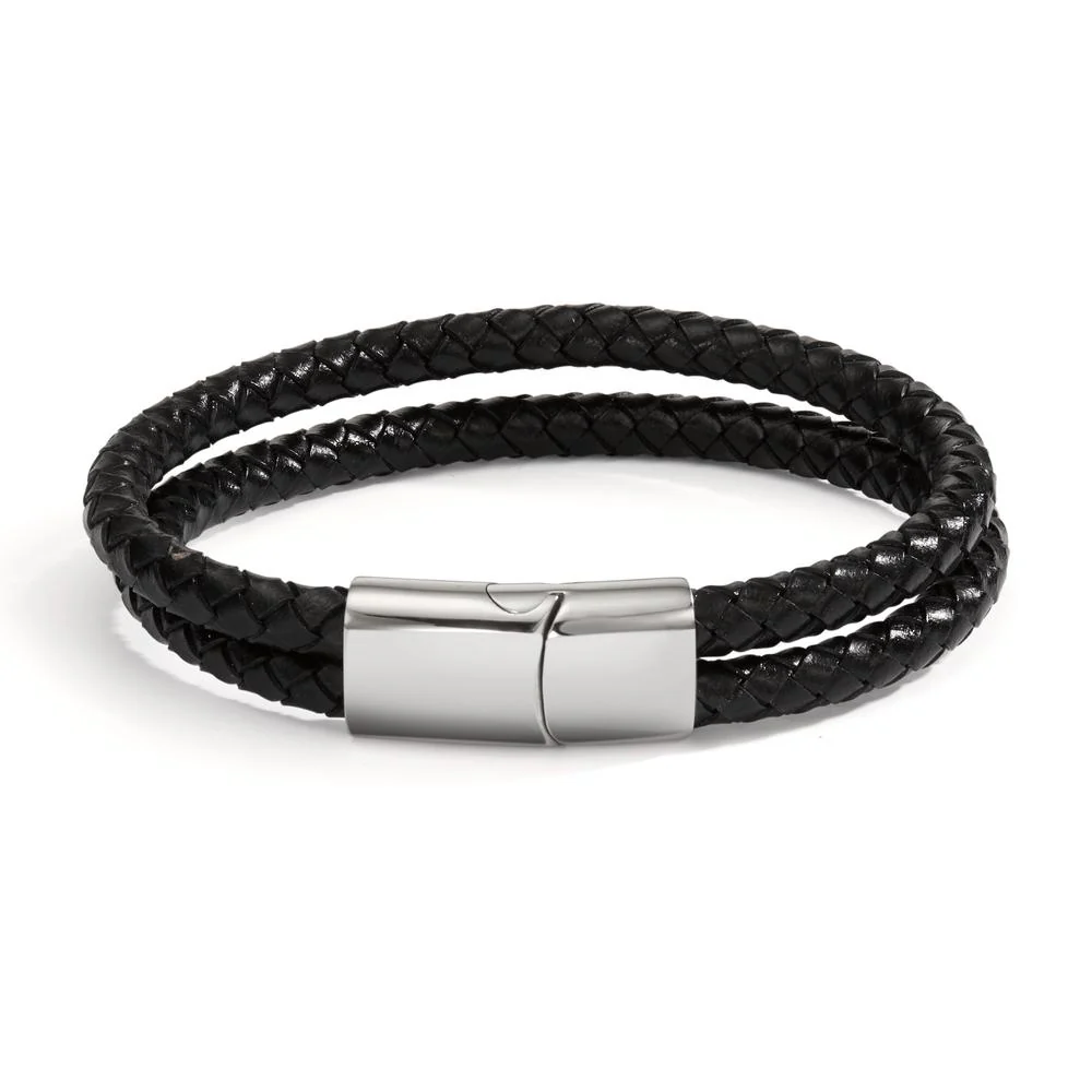 Bracciale Acciaio inossidabile, Pelle - Image 2