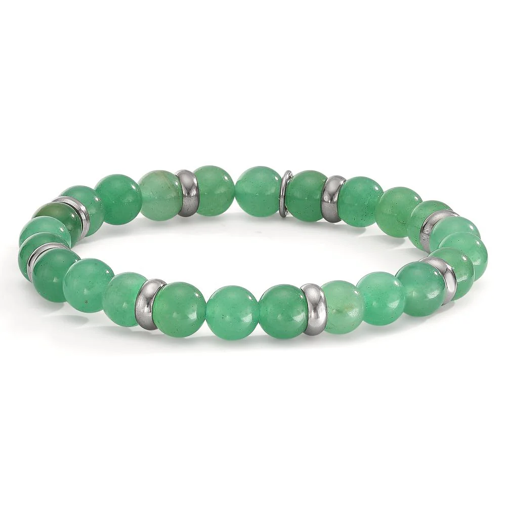 Bracciale Acciaio inossidabile Quarzo verde Ø8.5 mm