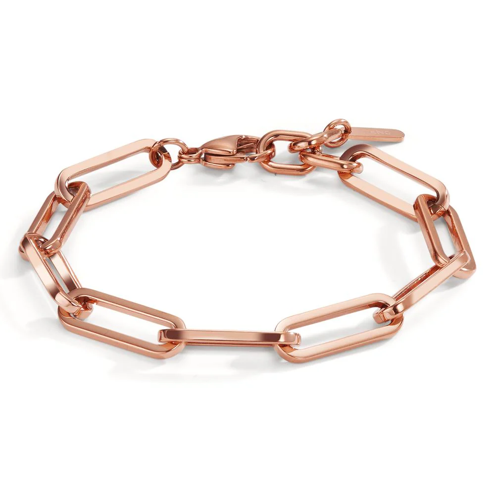 Bracciale Acciaio inossidabile rosa rivestimento IP