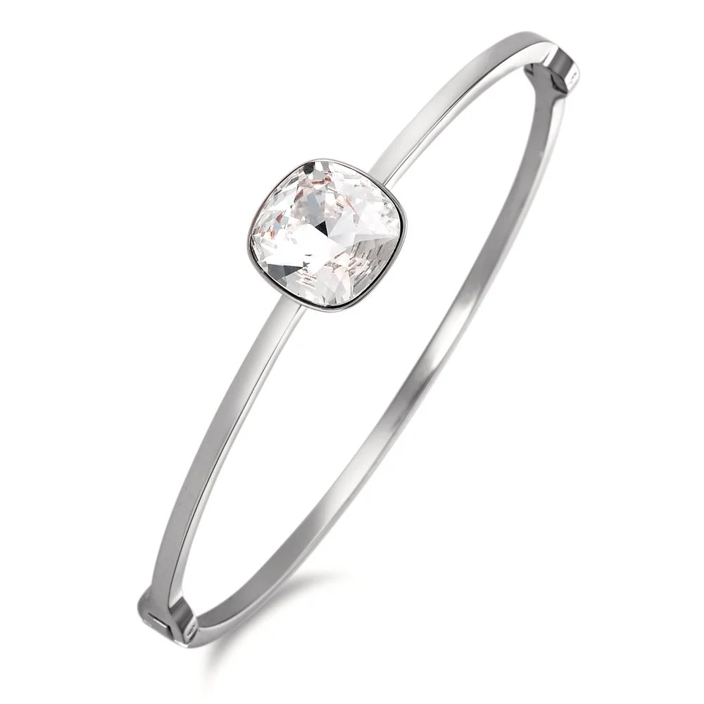 Bracciale Acciaio inossidabile Zirconia bianco Ø50 mm - Image 4