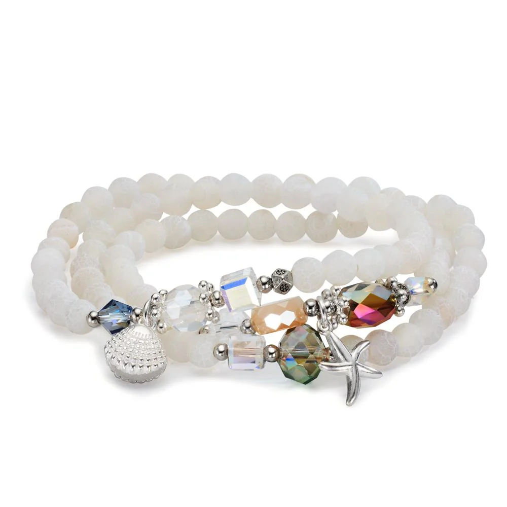 Bracciale Agata bianco