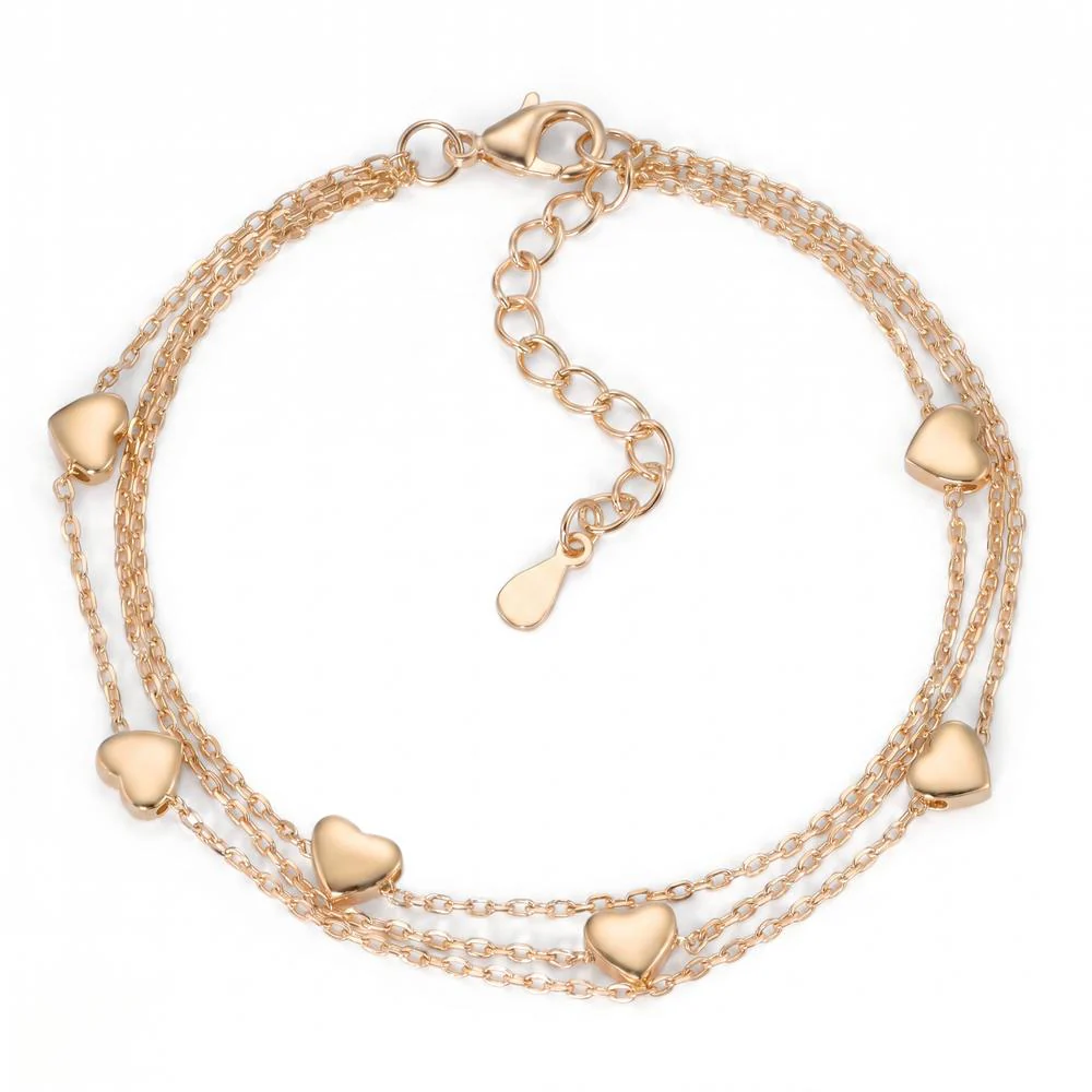 Bracciale Argento dorato Cuore