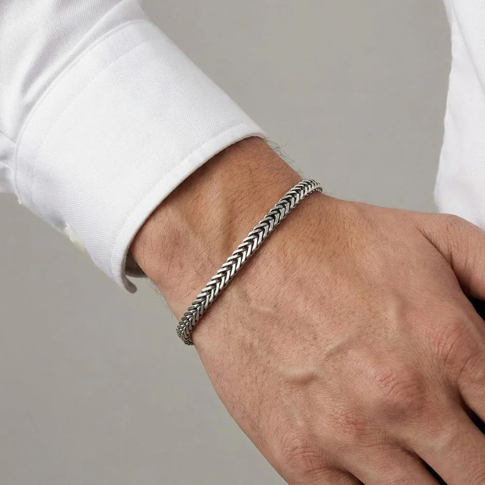 Bracciale Argento patinato 20.5 cm - Image 3