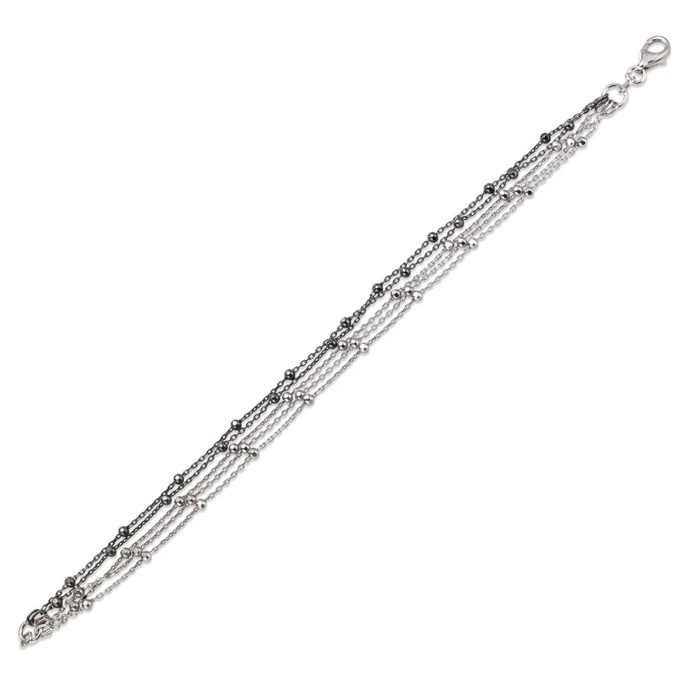 Bracciale Argento rodiato 18 cm - Image 3