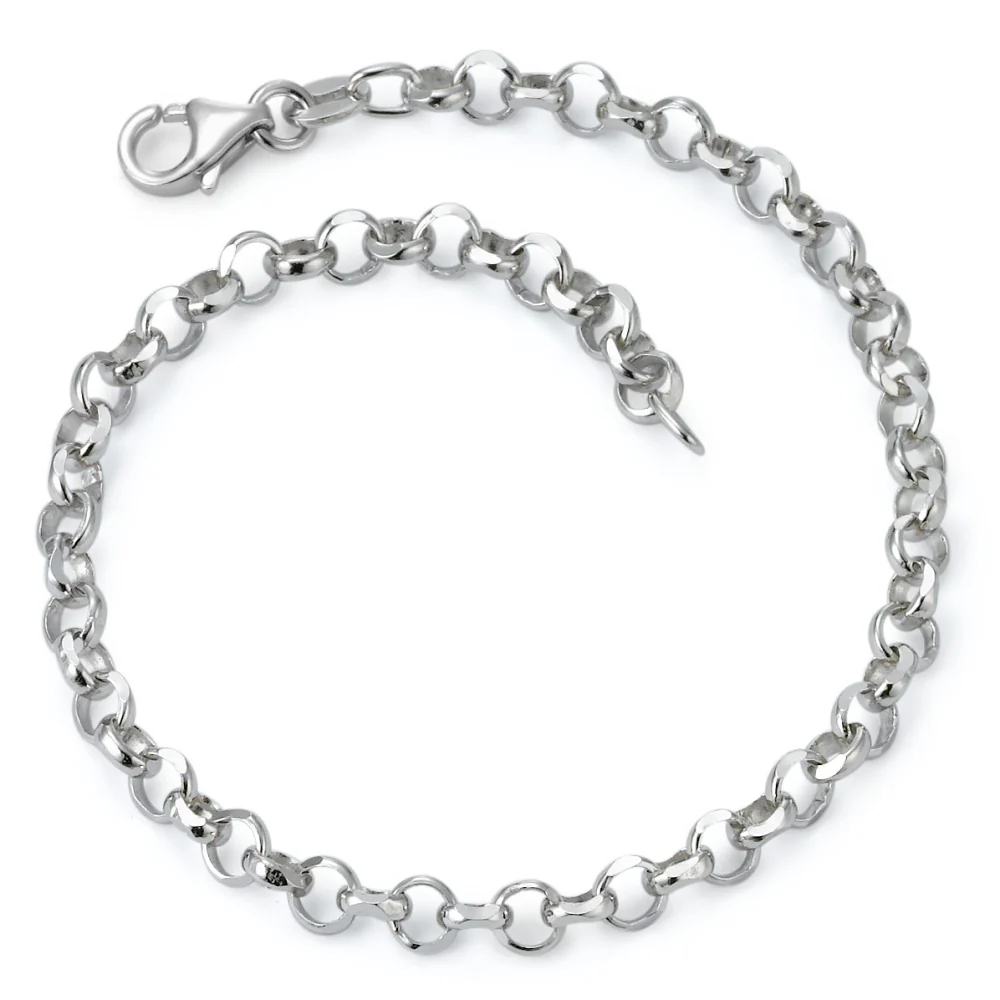Bracciale Argento rodiato