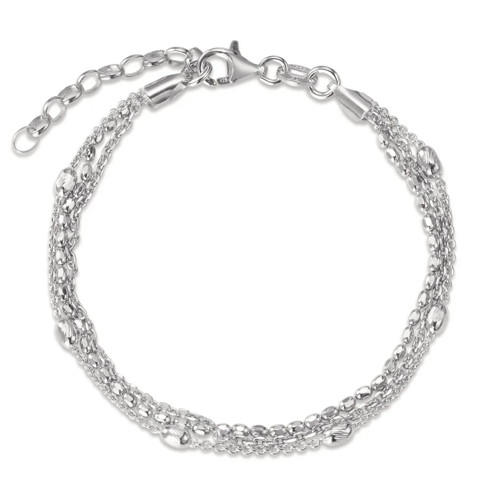 Bracciale Argento rodiato