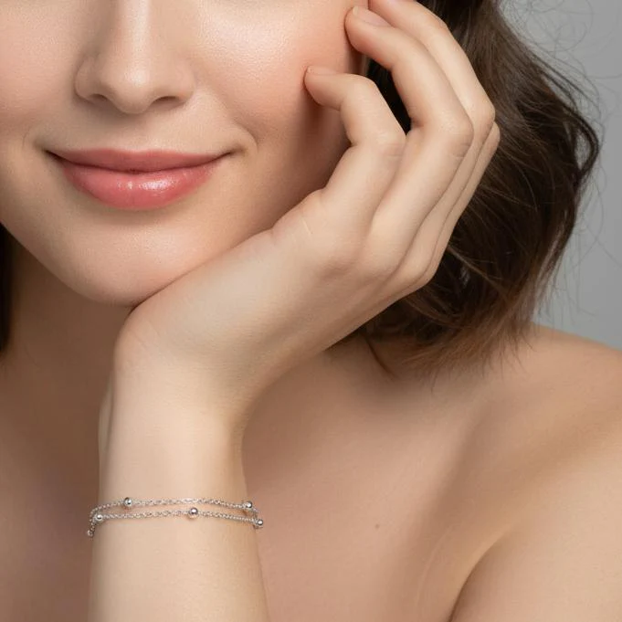 Bracciale Argento rodiato - Image 2