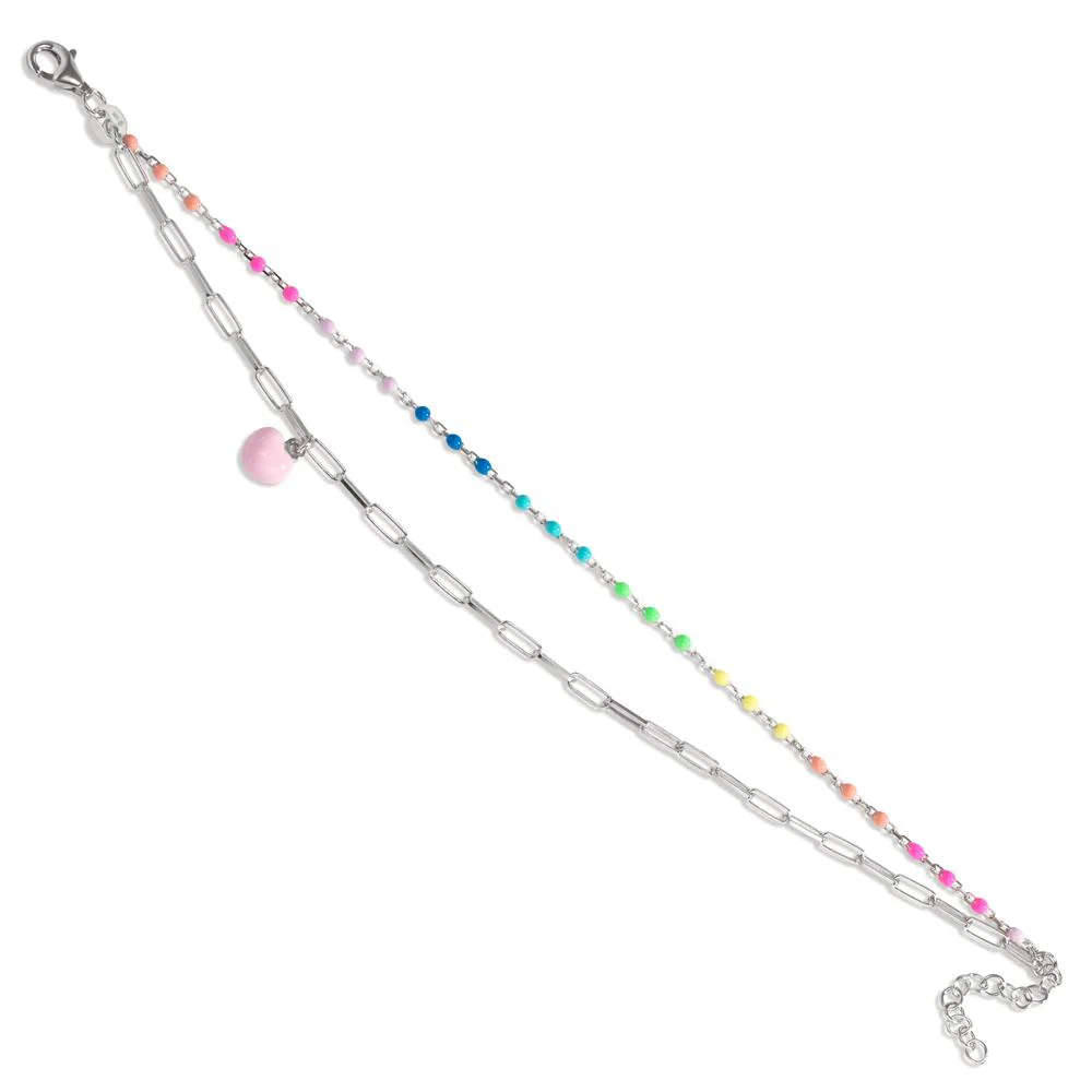 Bracciale Argento rodiato Cuore - Image 2