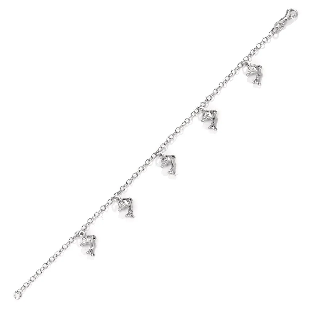 Bracciale Argento rodiato Delfino - Image 2