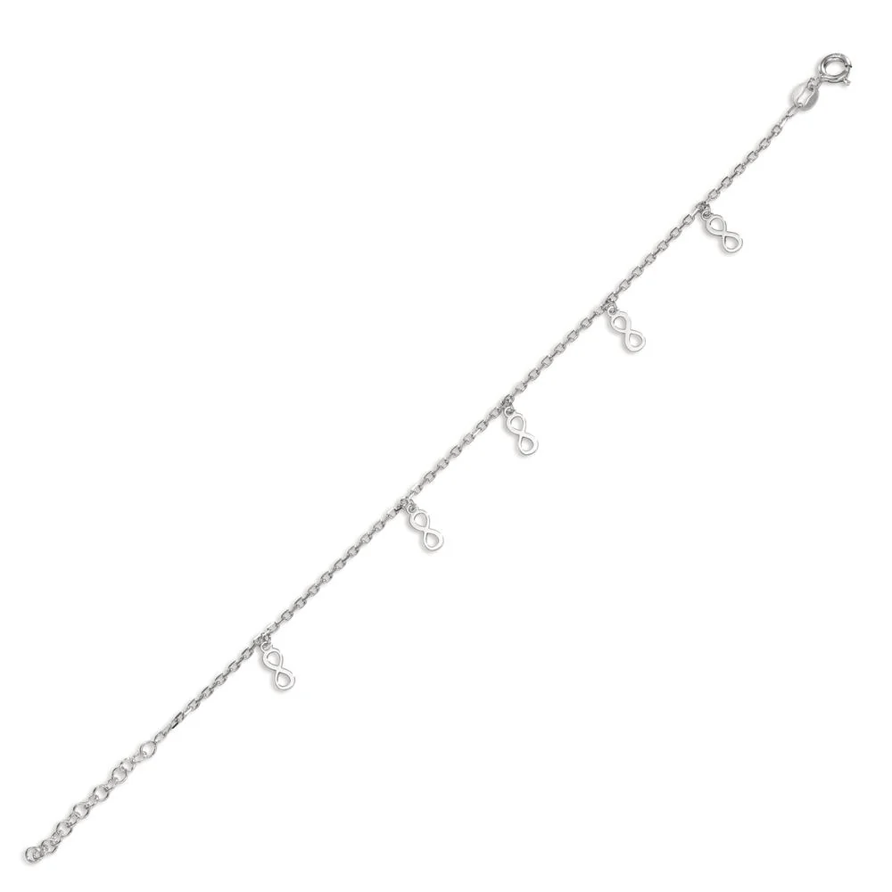 Bracciale Argento rodiato Infinito 17-20 cm - Image 2