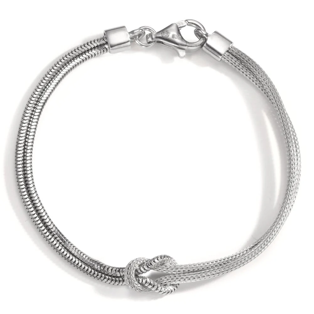 Bracciale Argento rodiato Nodo - Image 3