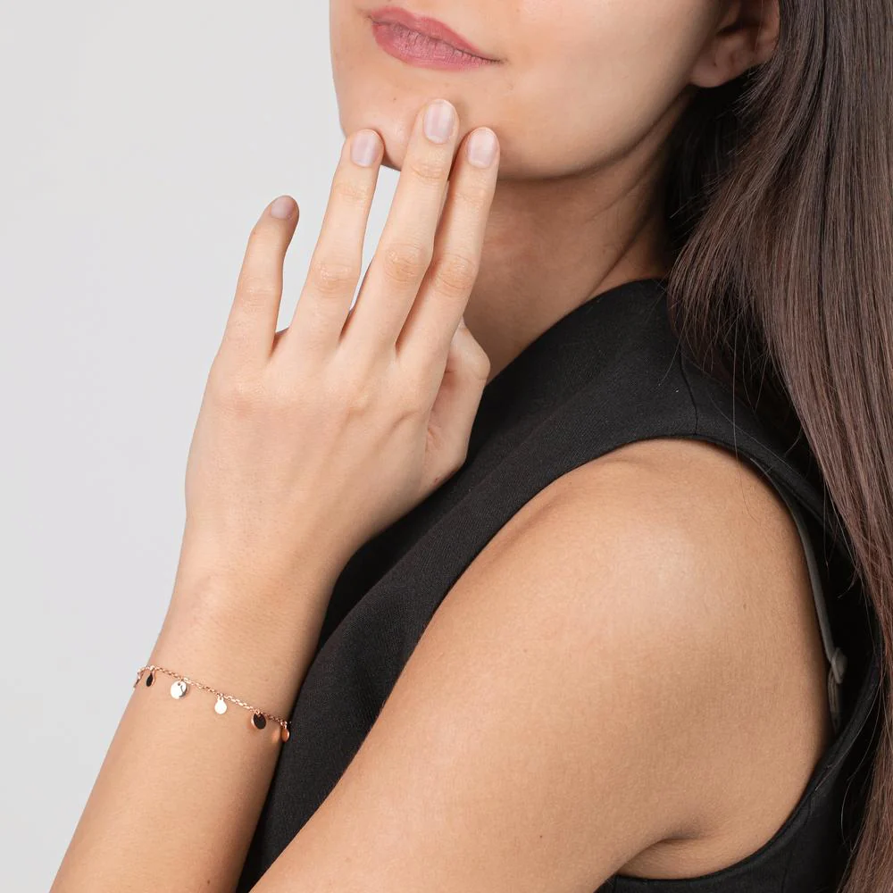Bracciale Argento rosa dorato - Image 3