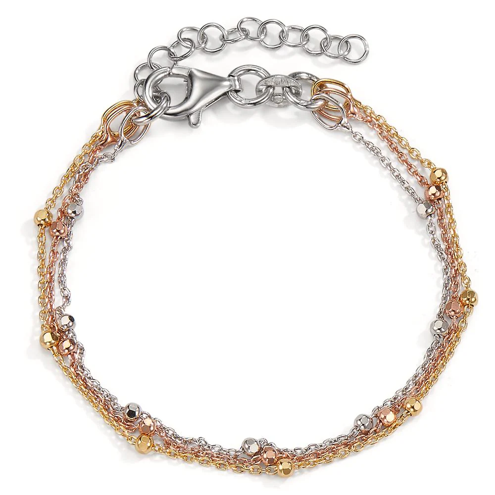 Bracciale Argento tricolore