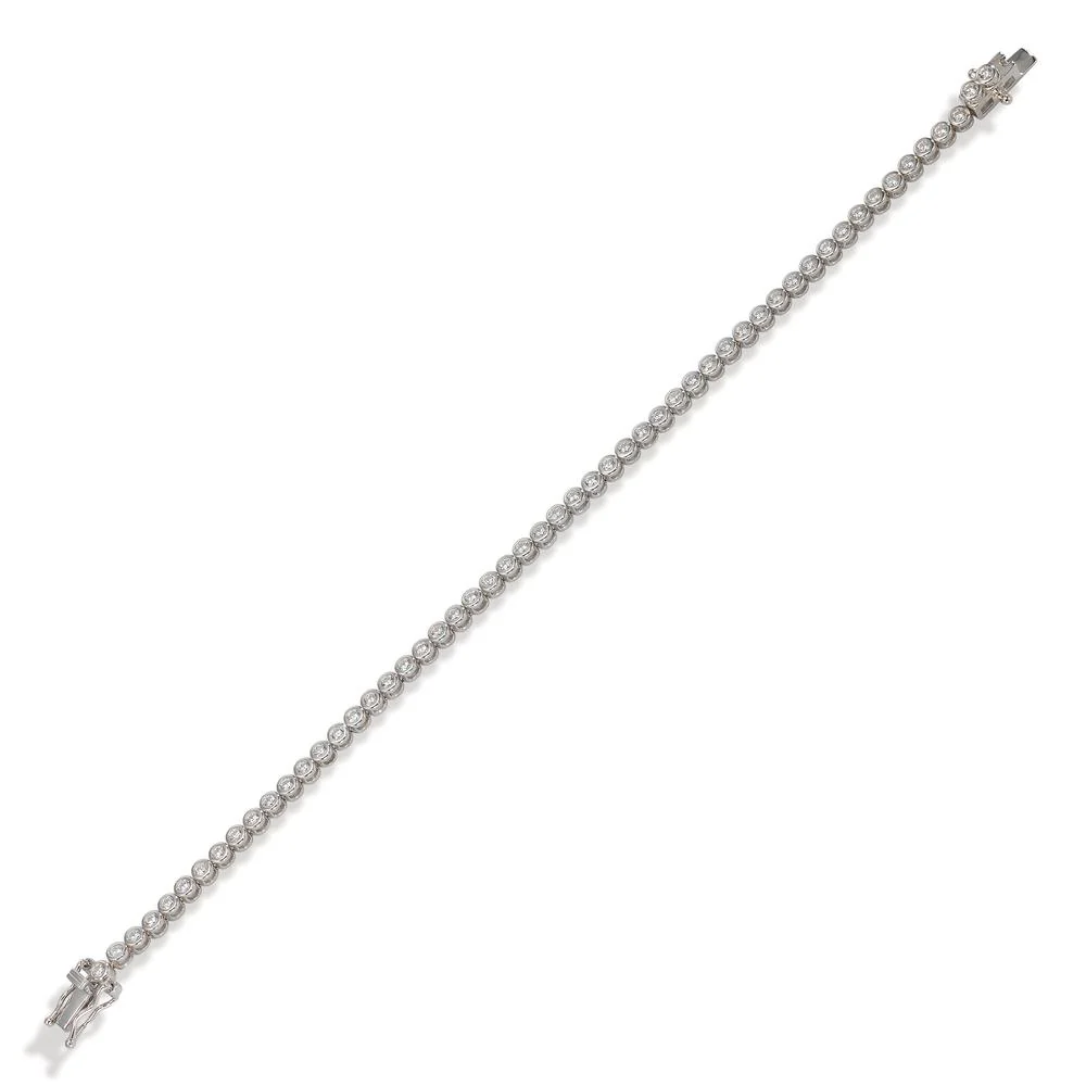 Bracciale Argento Zirconia 51 pietra rodiato - Image 2