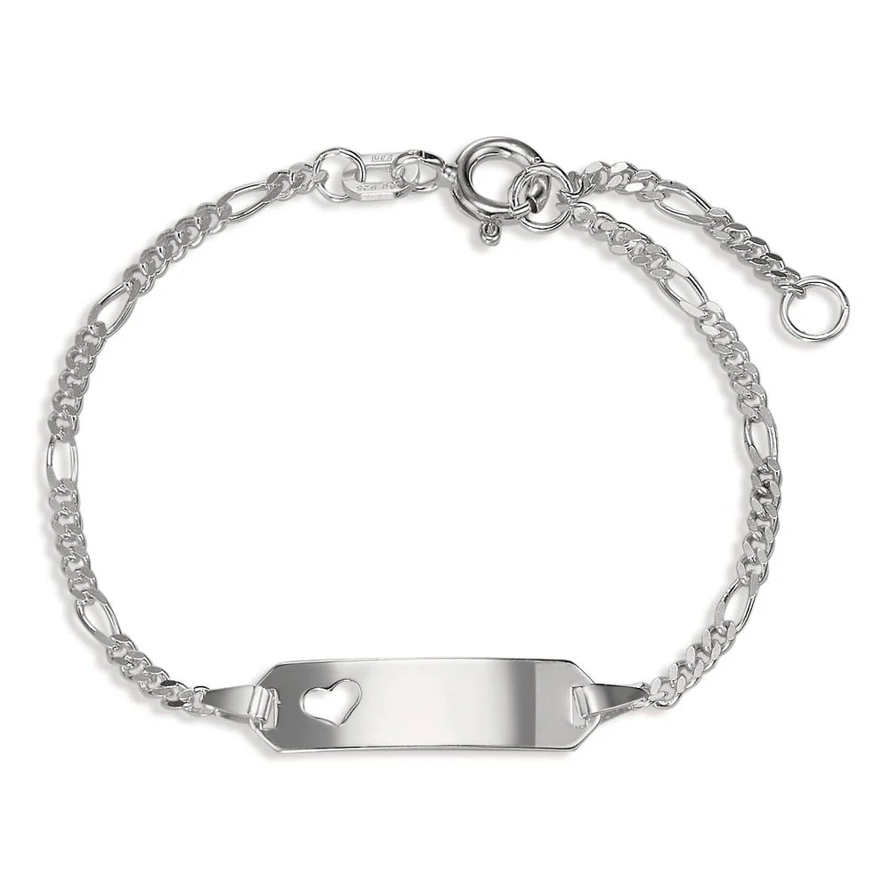 Bracciale con incisione Argento 12-14 cm