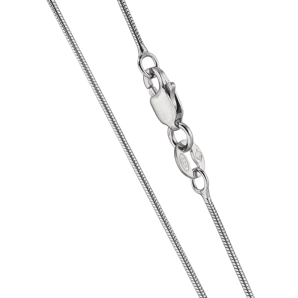 Catena Argento rodiato 42 cm - Image 3