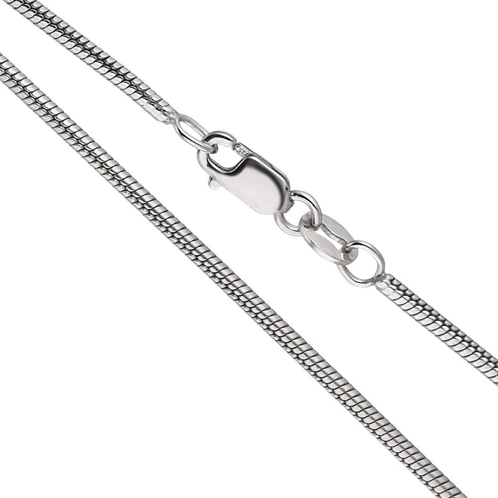 Catena Argento rodiato 50 cm - Image 3