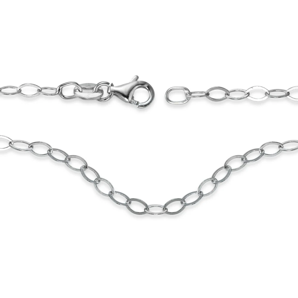 Catena Argento rodiato