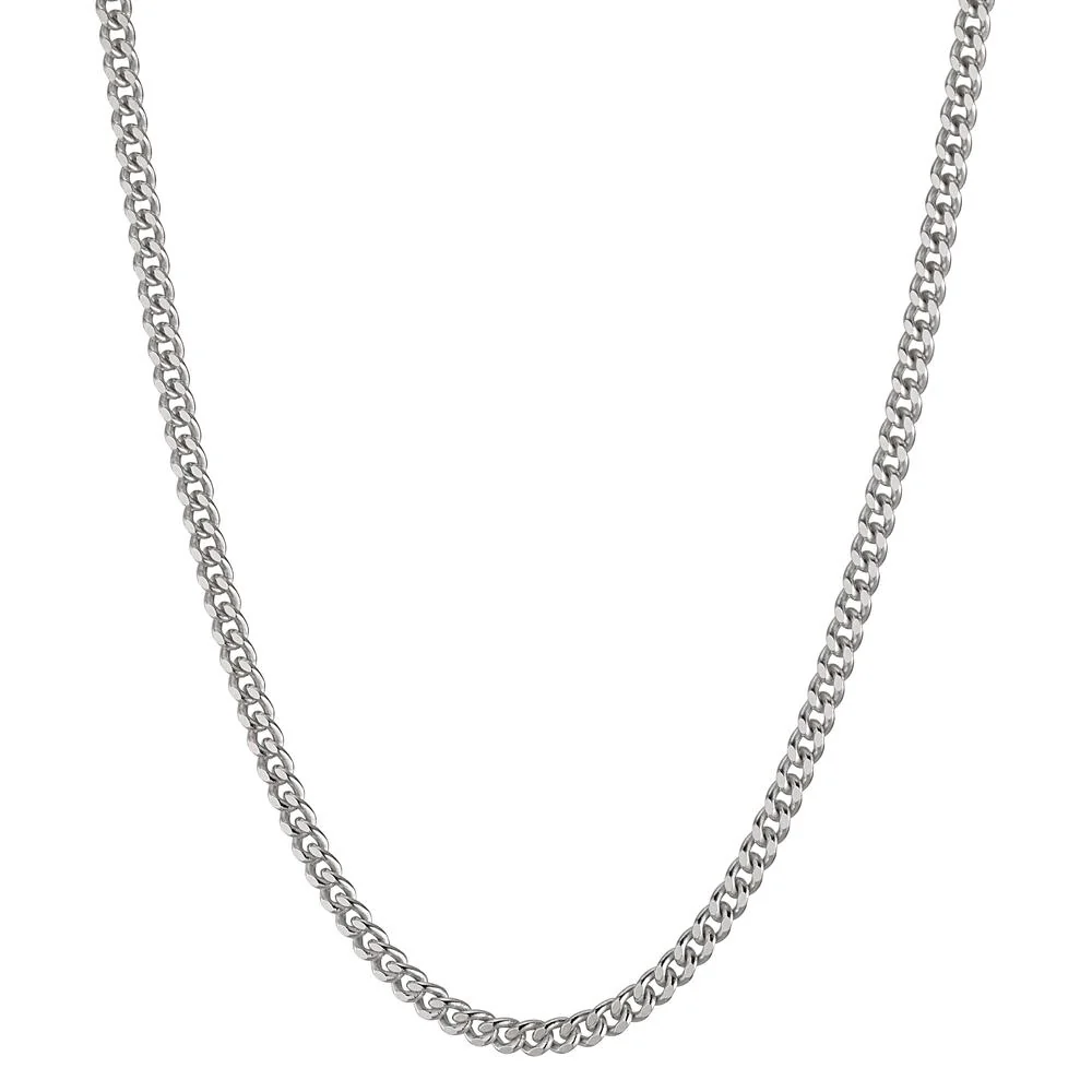 Catena Argento rodiato