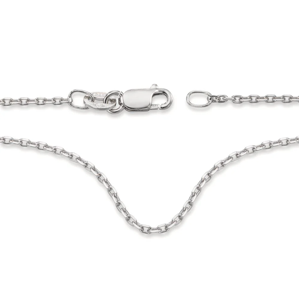 Catena Argento rodiato Ø3 mm - Image 3