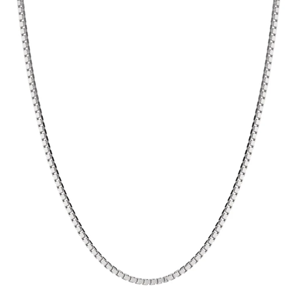 Catena Oro bianco 750/18 carati 38 cm