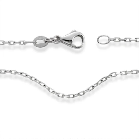 Catena Oro bianco 750/18 carati