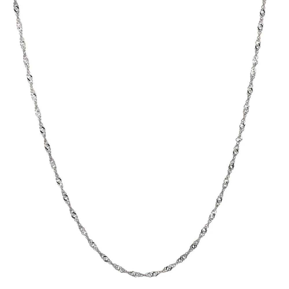 Catena Oro bianco 750/18 carati