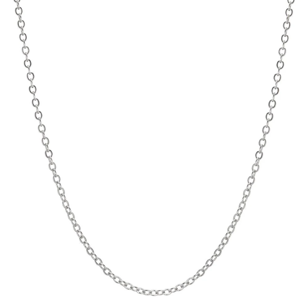 Catena Oro bianco 750/18 carati