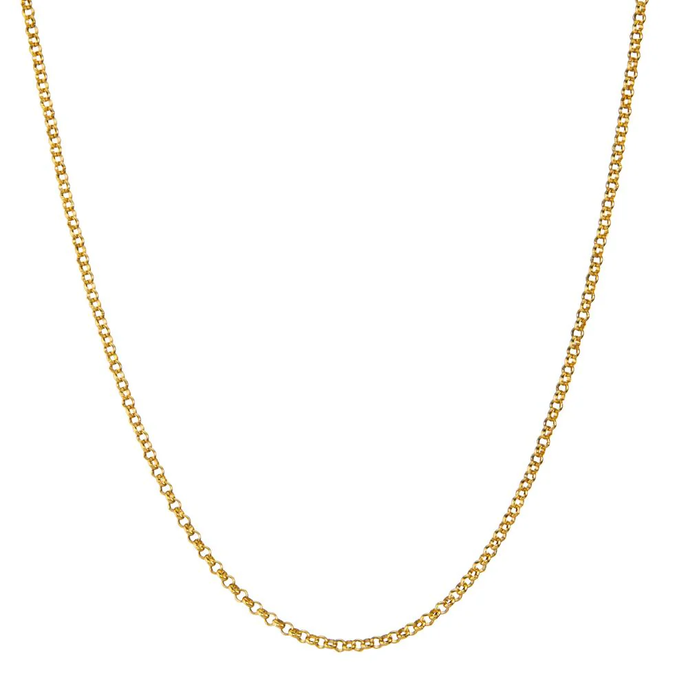 Catena Oro giallo 750/18 carati Ø1 mm