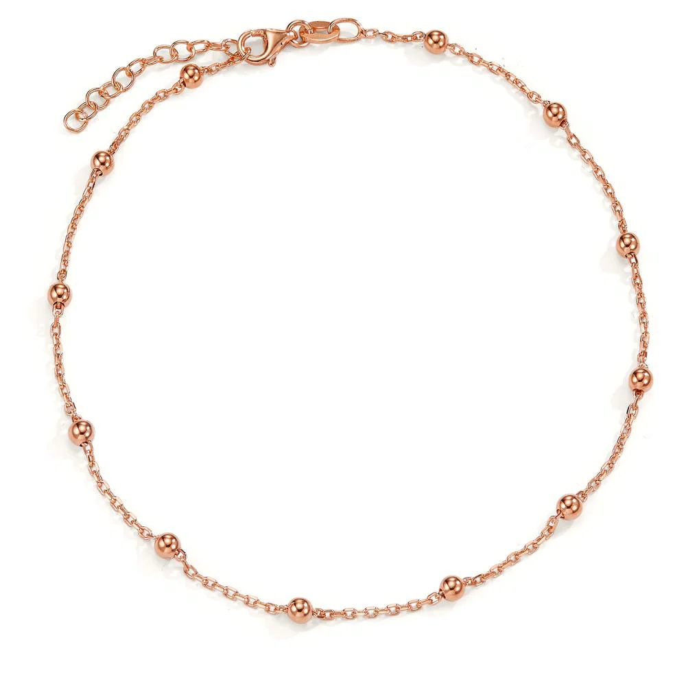 Cavigliera Argento rosa dorato 23.5-26.5 cm - Image 2