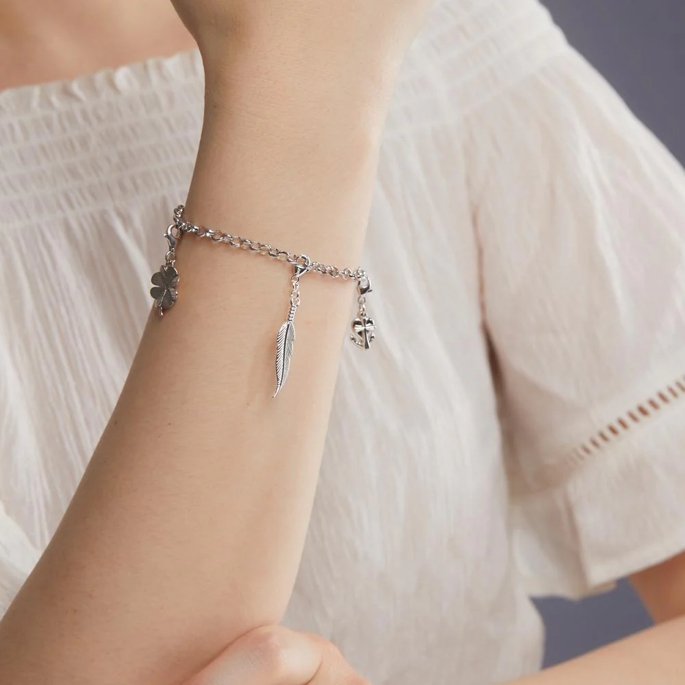 Bracciale Argento rodiato - Image 2