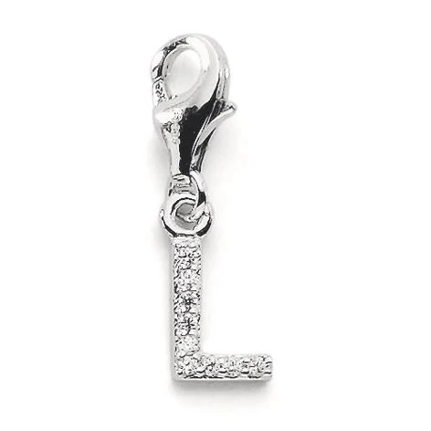Charms ciondoli Argento Zirconia rodiato