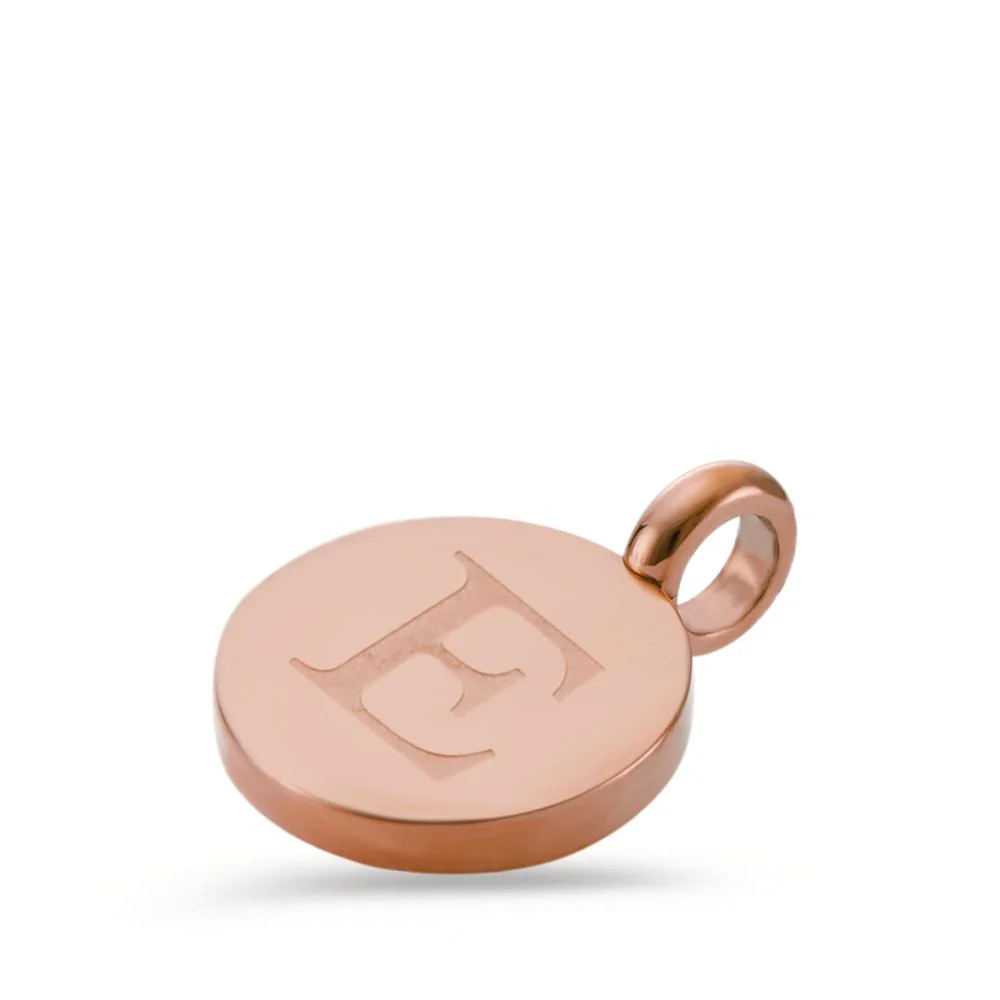 Ciondolo Acciaio inossidabile rosa rivestimento IP Ø11 mm - Image 2