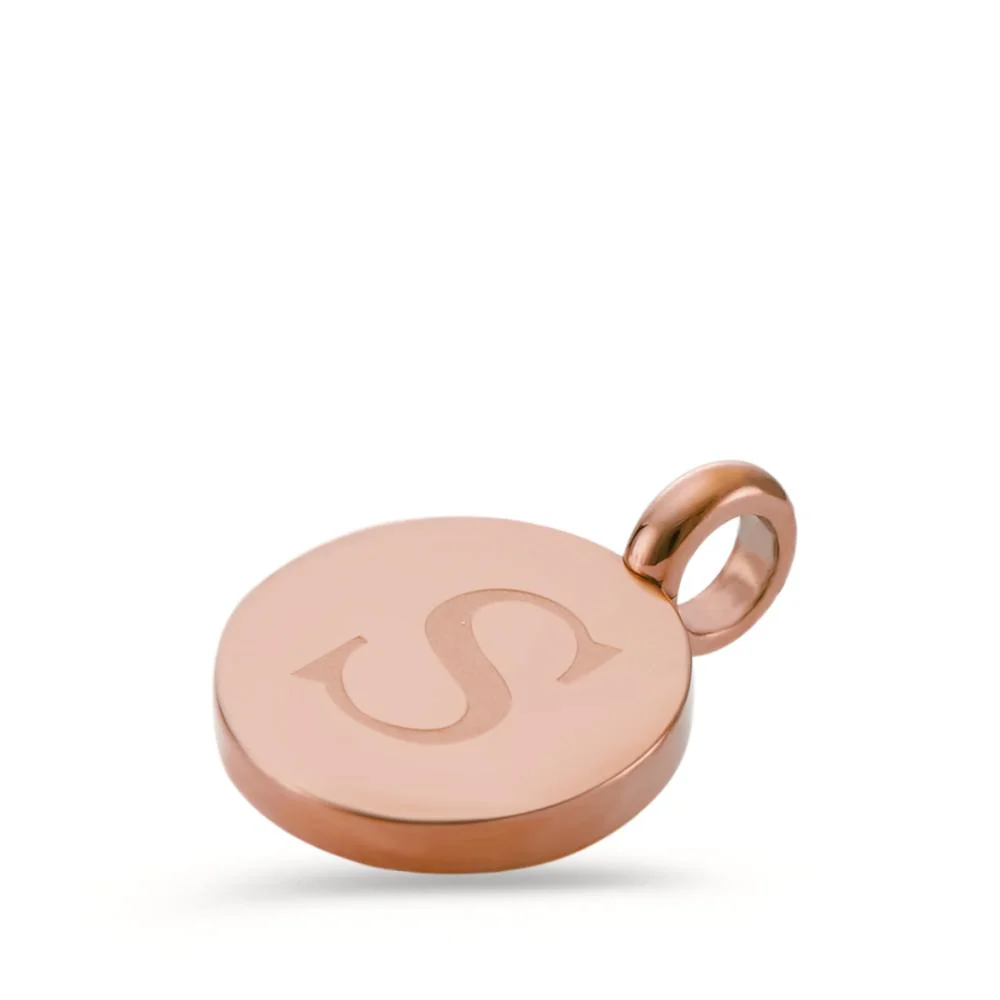 Ciondolo Acciaio inossidabile rosa rivestimento IP Ø11 mm - Image 2
