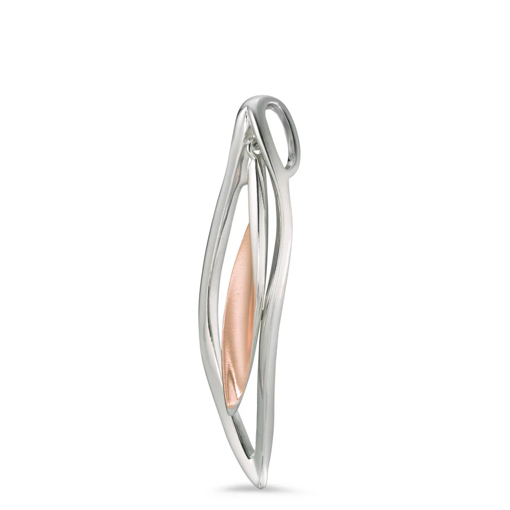 Ciondolo Argento rosa bicolore - Image 4
