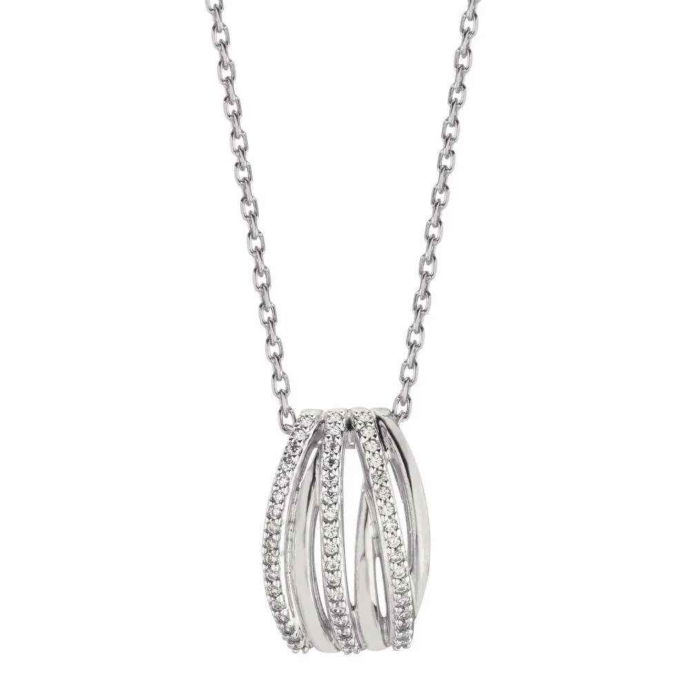 Catena Argento rodiato Ø3 mm - Image 17