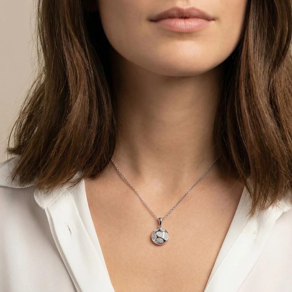 Catena Argento rodiato Ø3 mm - Image 42
