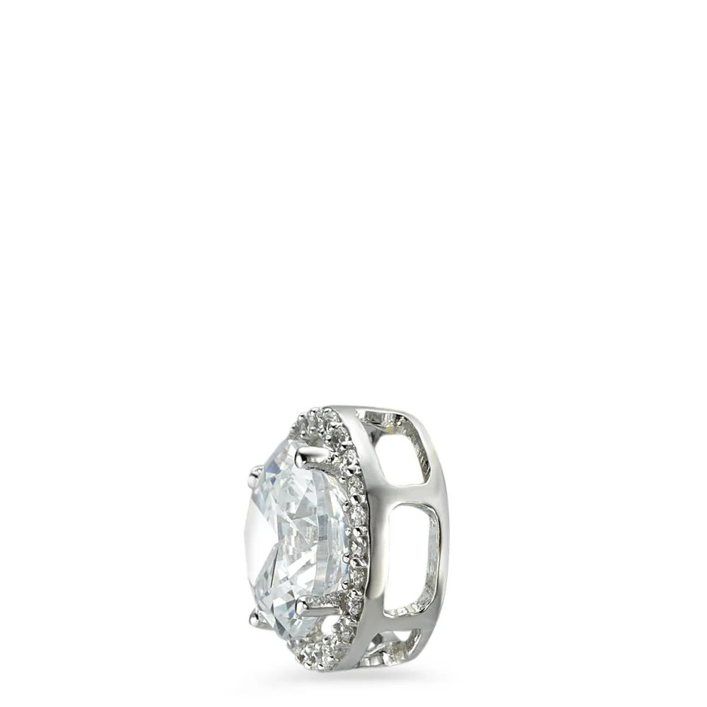 Ciondolo Oro bianco 375/9K Zirconia - Image 2